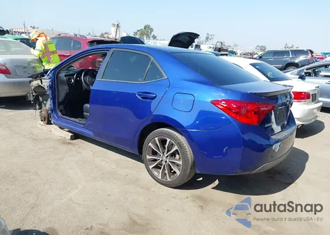 2017 Toyota Corolla Se from USA, damaged, VIN 5YFBURHE3HP601857